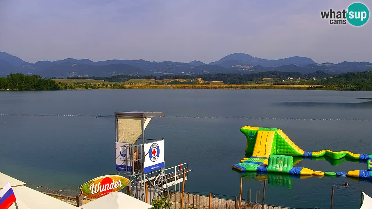 Webcam Lago di Velenje – Spiaggia di Velenje in diretta