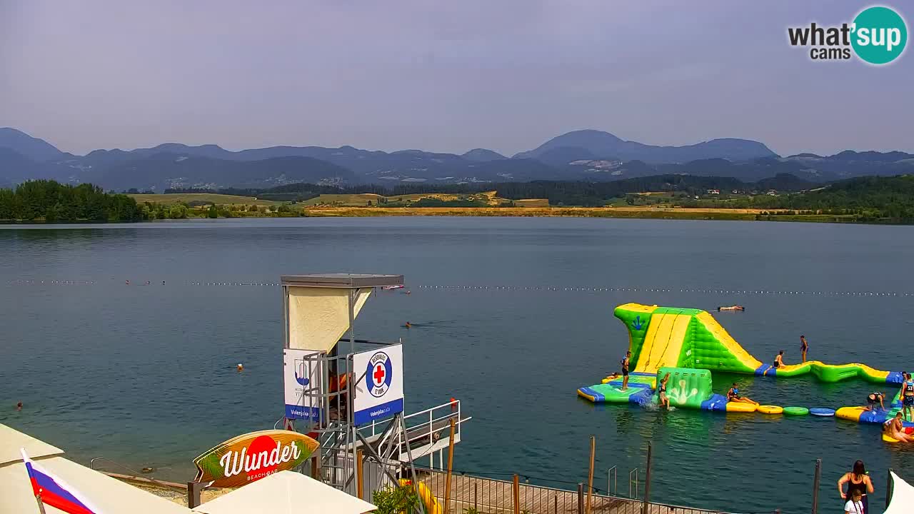 Webcam Lago di Velenje – Spiaggia di Velenje in diretta