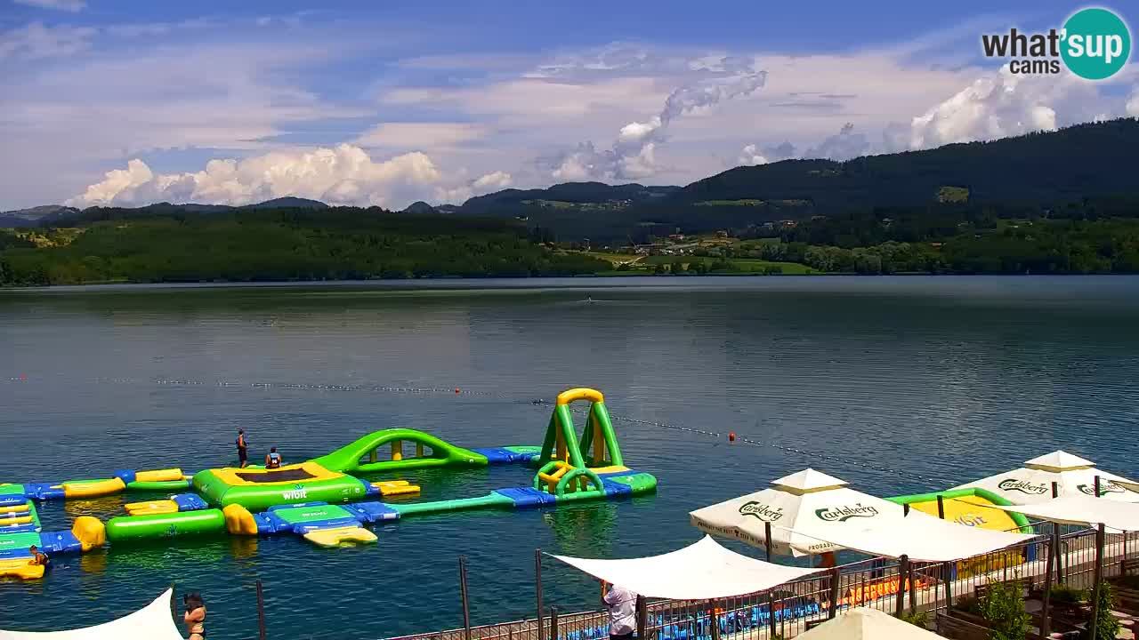 Webcam lago Velenje – Vista en directo desde Velenje Beach