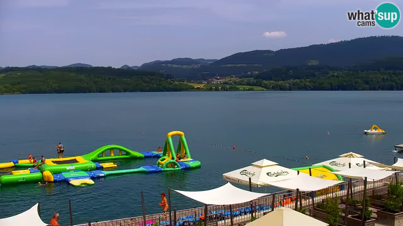 Web kamera Velenjsko jezero – Plaža Velenje uživo