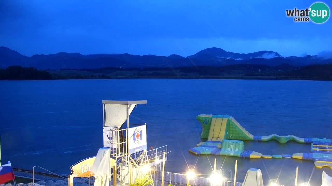 Webcam Lago di Velenje – Spiaggia di Velenje in diretta