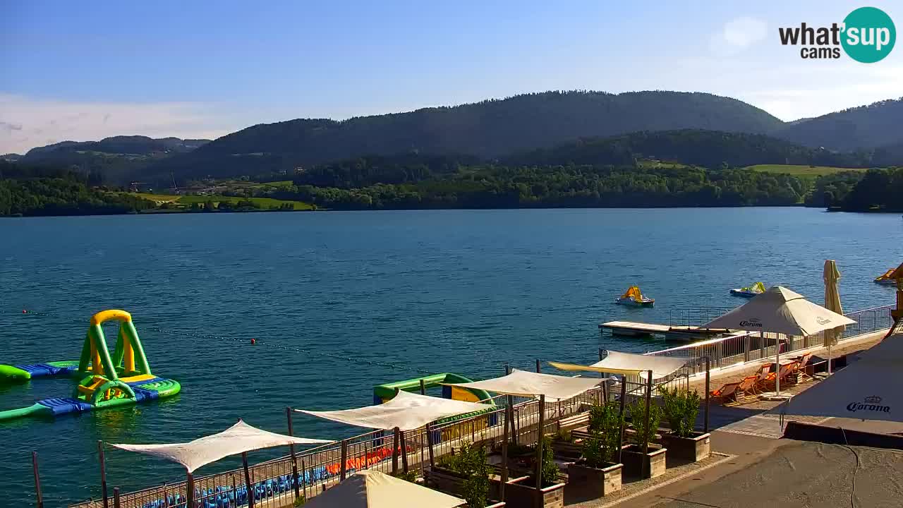 Webcam lago Velenje – Vista en directo desde Velenje Beach