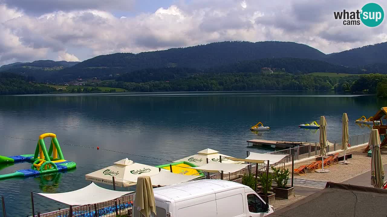 Webcam lago Velenje – Vista en directo desde Velenje Beach