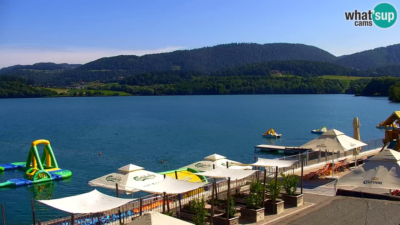 Webcam lac de Velenje – Vue en direct depuis Velenje Beach