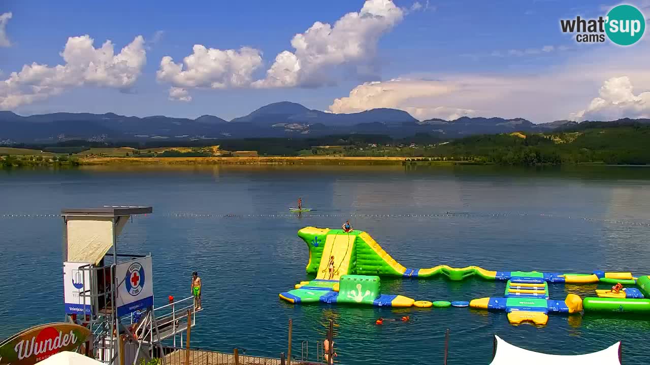 Velenje Lake Webcam – Live from Velenje Beach