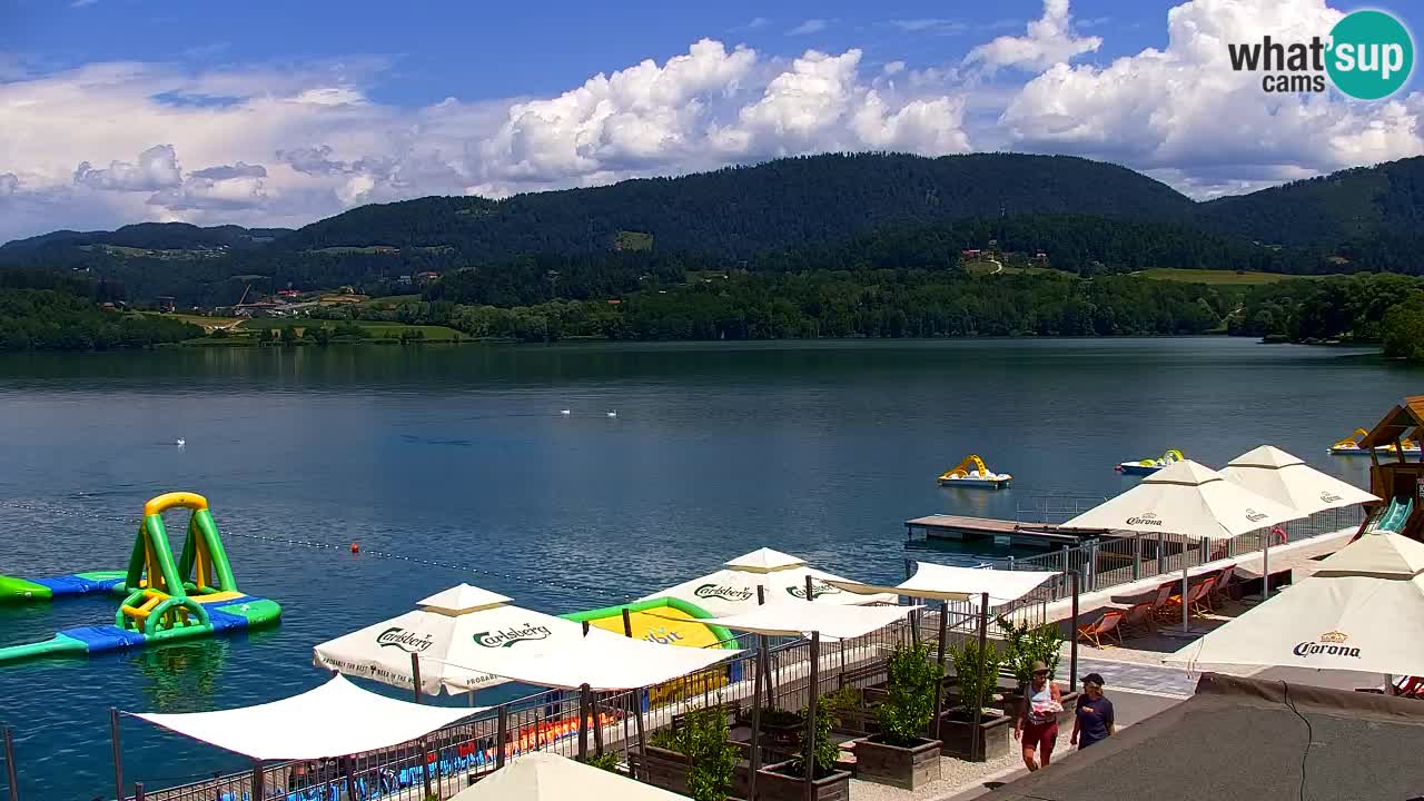 Webcam lago Velenje – Vista en directo desde Velenje Beach