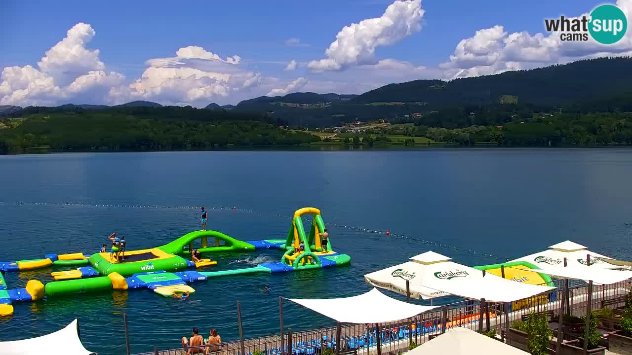 Webcam lac de Velenje – Vue en direct depuis Velenje Beach