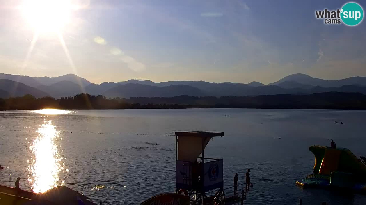 Webcam Lago di Velenje – Spiaggia di Velenje in diretta