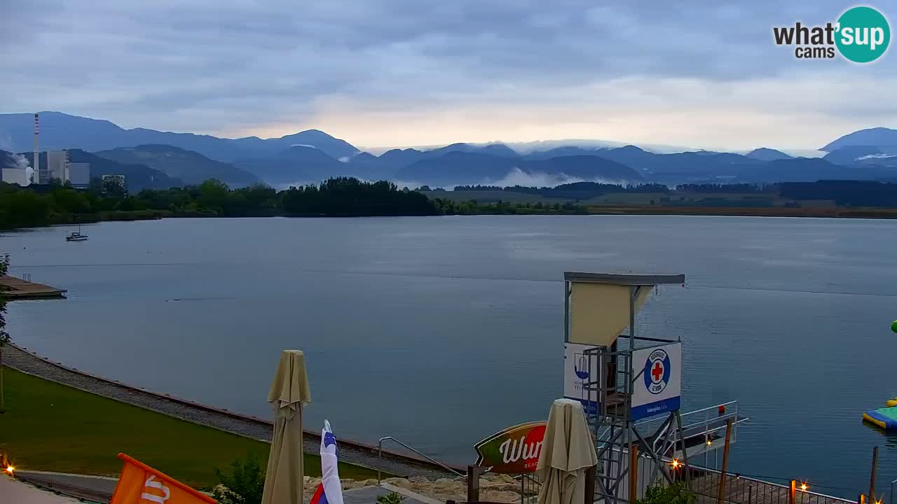 Velenje Lake Webcam – Live from Velenje Beach