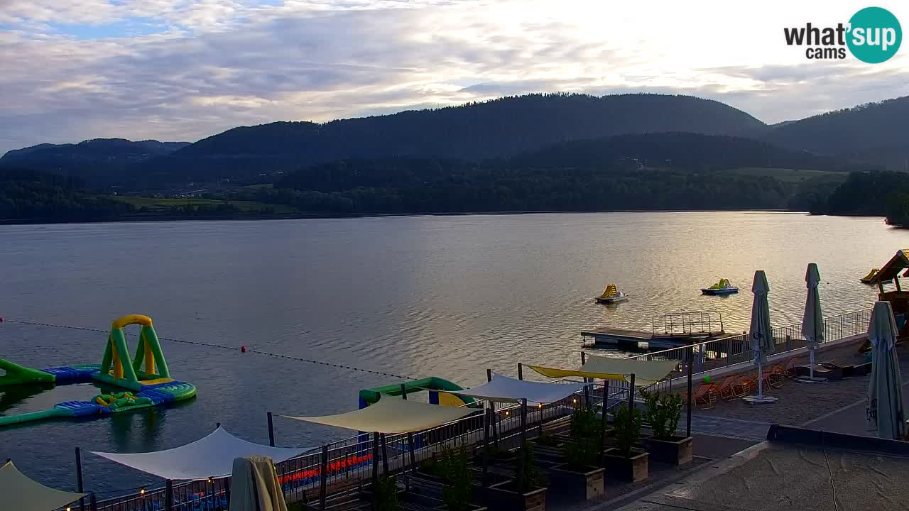 Webcam Lago di Velenje – Spiaggia di Velenje in diretta