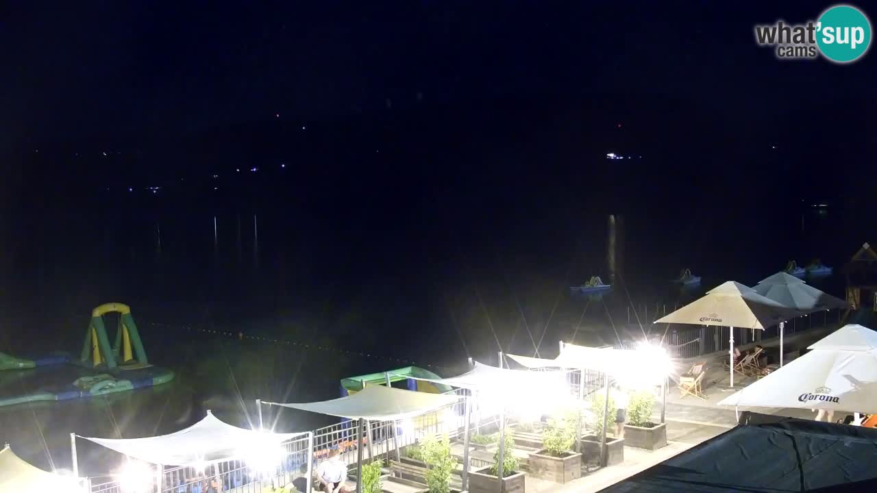 Webcam lac de Velenje – Vue en direct depuis Velenje Beach