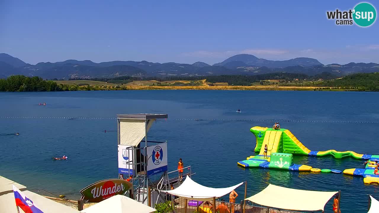 Velenje Lake Webcam – Live from Velenje Beach