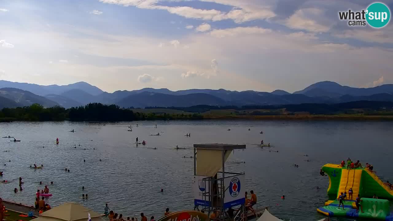 Webcam Lago di Velenje – Spiaggia di Velenje in diretta