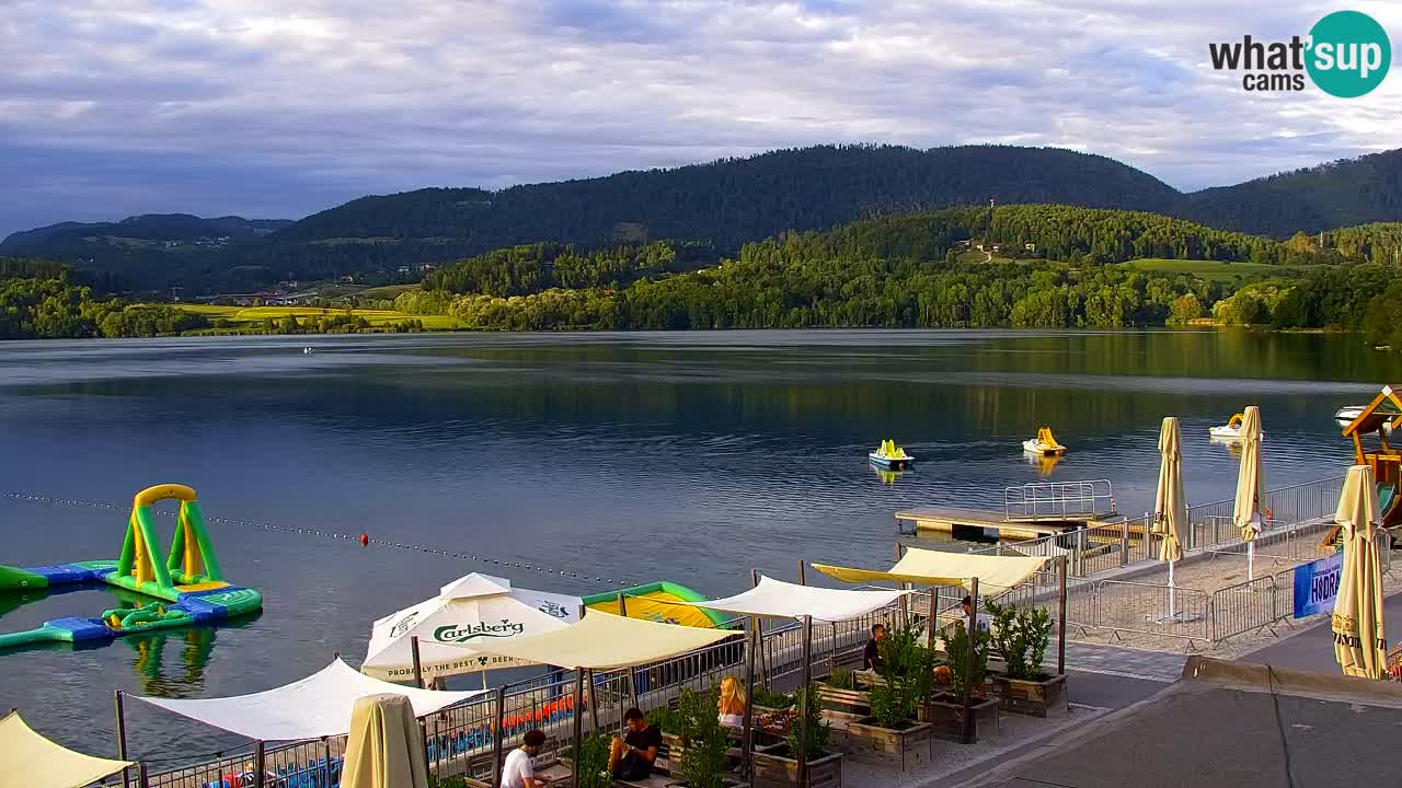 Web kamera Velenjsko jezero – Plaža Velenje uživo