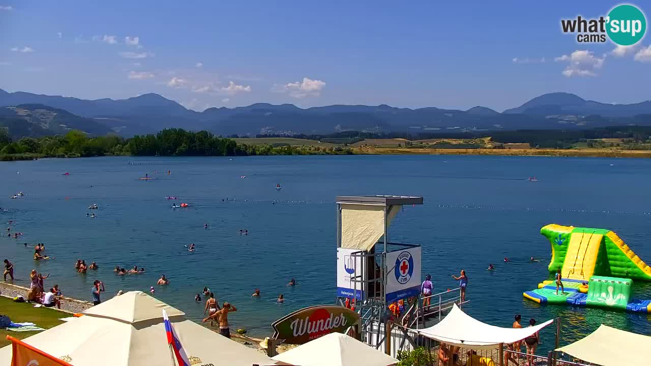 Velenje Lake Webcam – Live from Velenje Beach