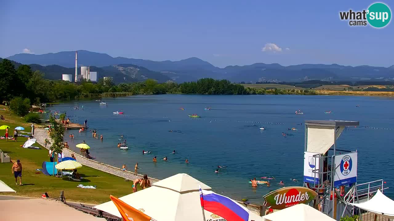 Velenje Lake Webcam – Live from Velenje Beach