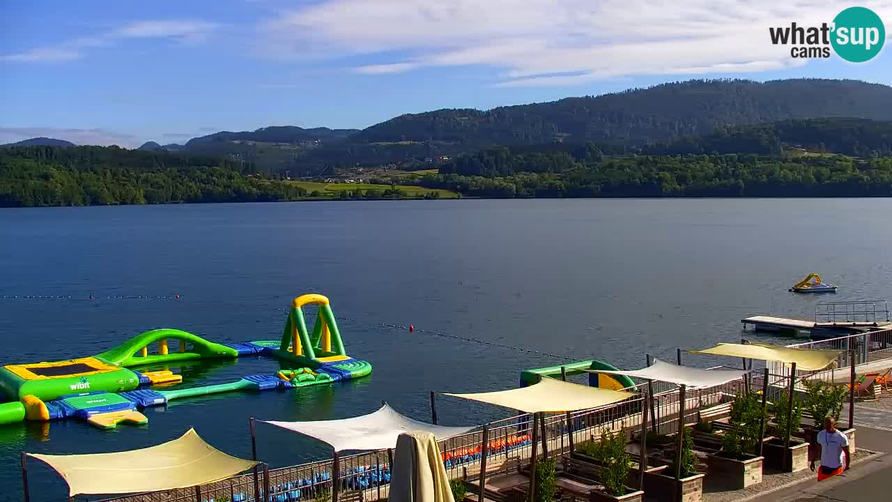 Webcam lago Velenje – Vista en directo desde Velenje Beach