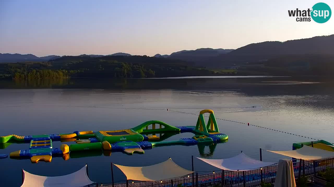Web kamera Velenjsko jezero – Plaža Velenje uživo