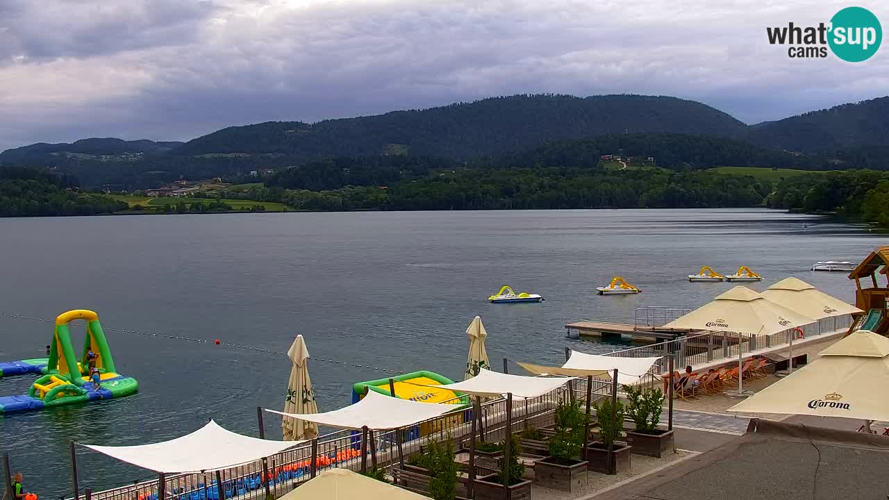 Webcam lago Velenje – Vista en directo desde Velenje Beach