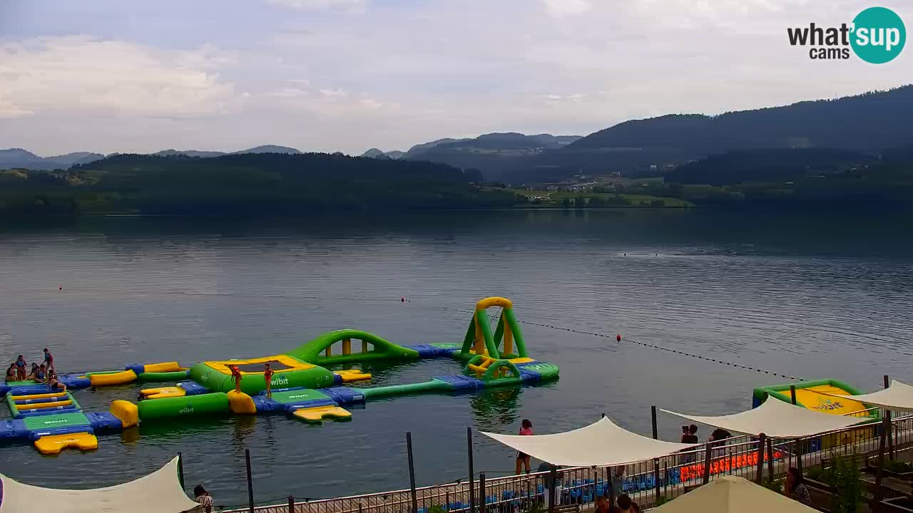 Webcam lago Velenje – Vista en directo desde Velenje Beach