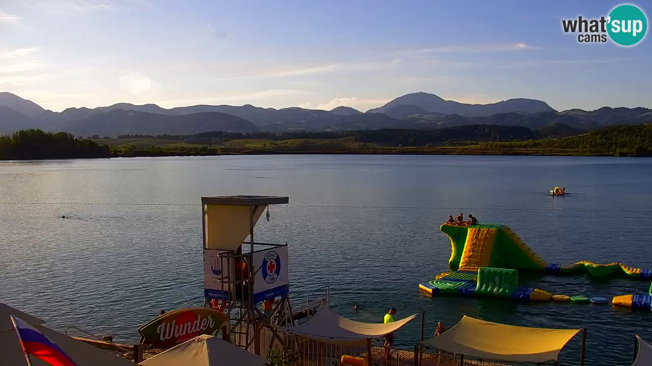 Velenje Lake Webcam – Live from Velenje Beach