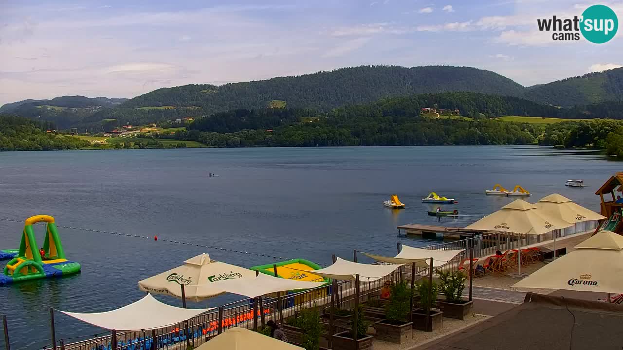 Web kamera Velenjsko jezero – Plaža Velenje uživo