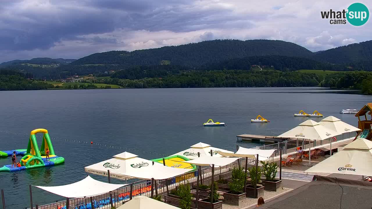 Web kamera Velenjsko jezero – Plaža Velenje uživo