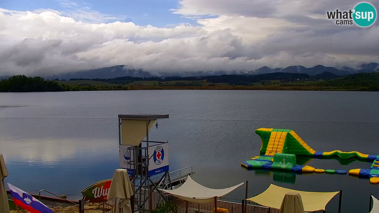 Web kamera Velenjsko jezero – Plaža Velenje uživo