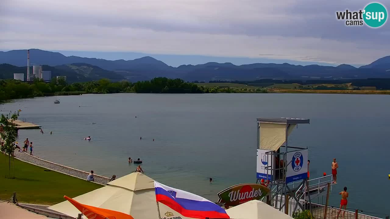 Velenje Lake Webcam – Live from Velenje Beach