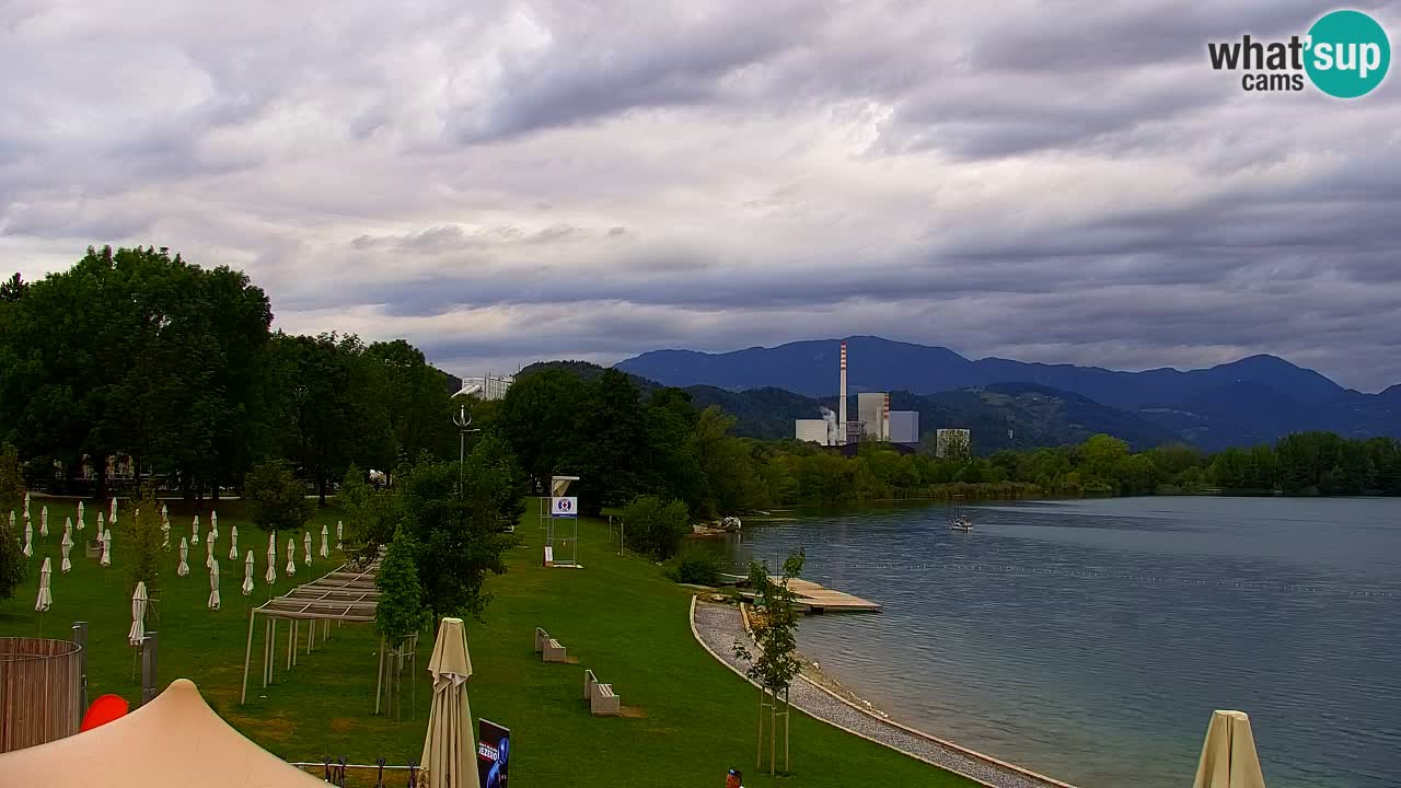 Webcam Lago di Velenje – Spiaggia di Velenje in diretta