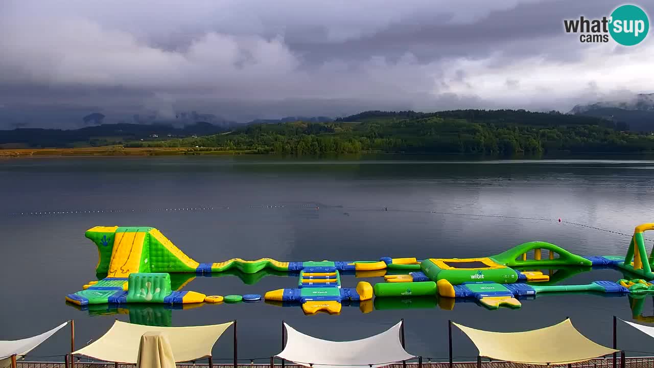 Webcam lac de Velenje – Vue en direct depuis Velenje Beach