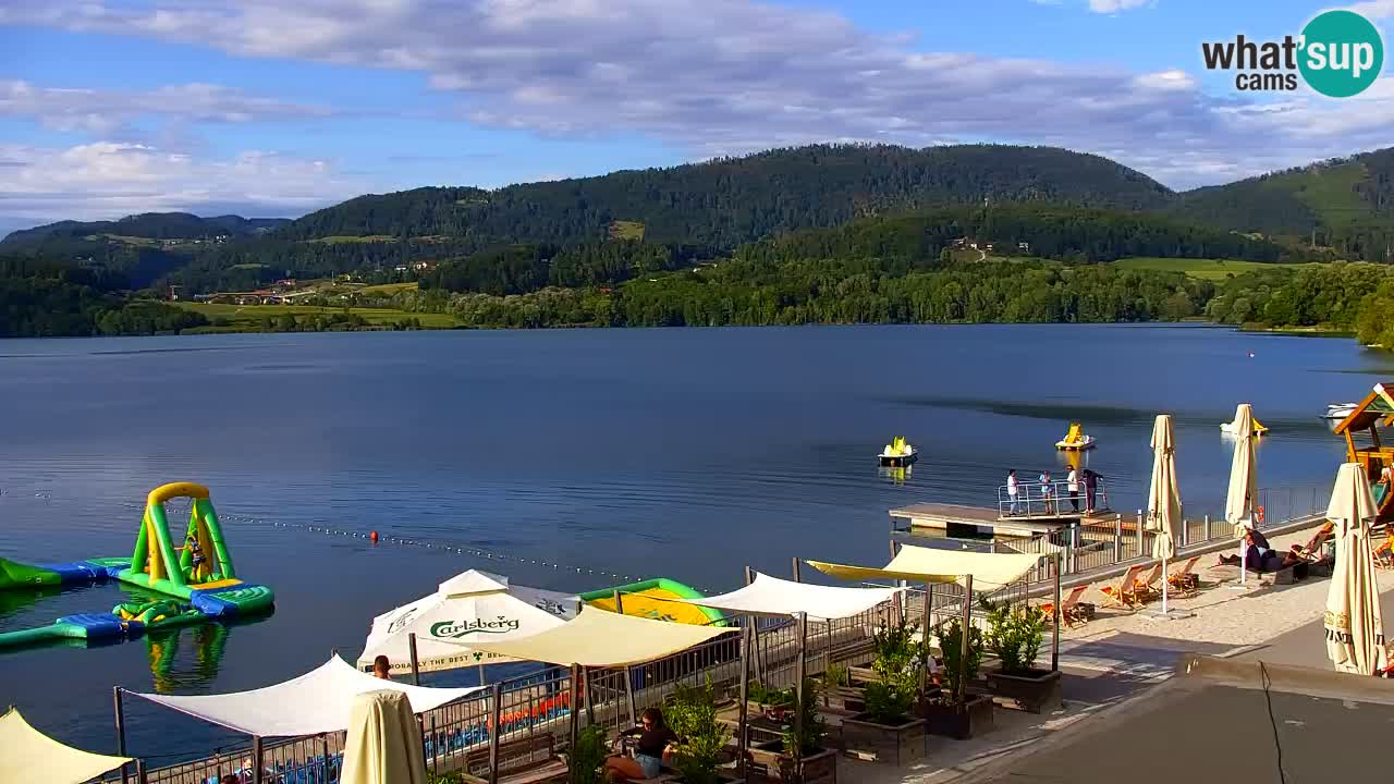 Webcam lago Velenje – Vista en directo desde Velenje Beach