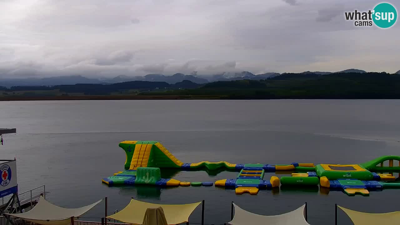 Webcam Lago di Velenje – Spiaggia di Velenje in diretta