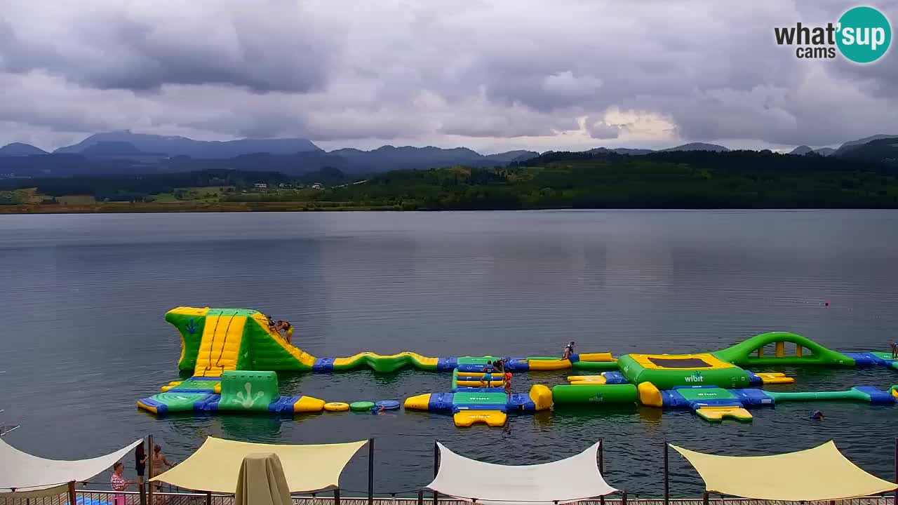 Webcam Lago di Velenje – Spiaggia di Velenje in diretta