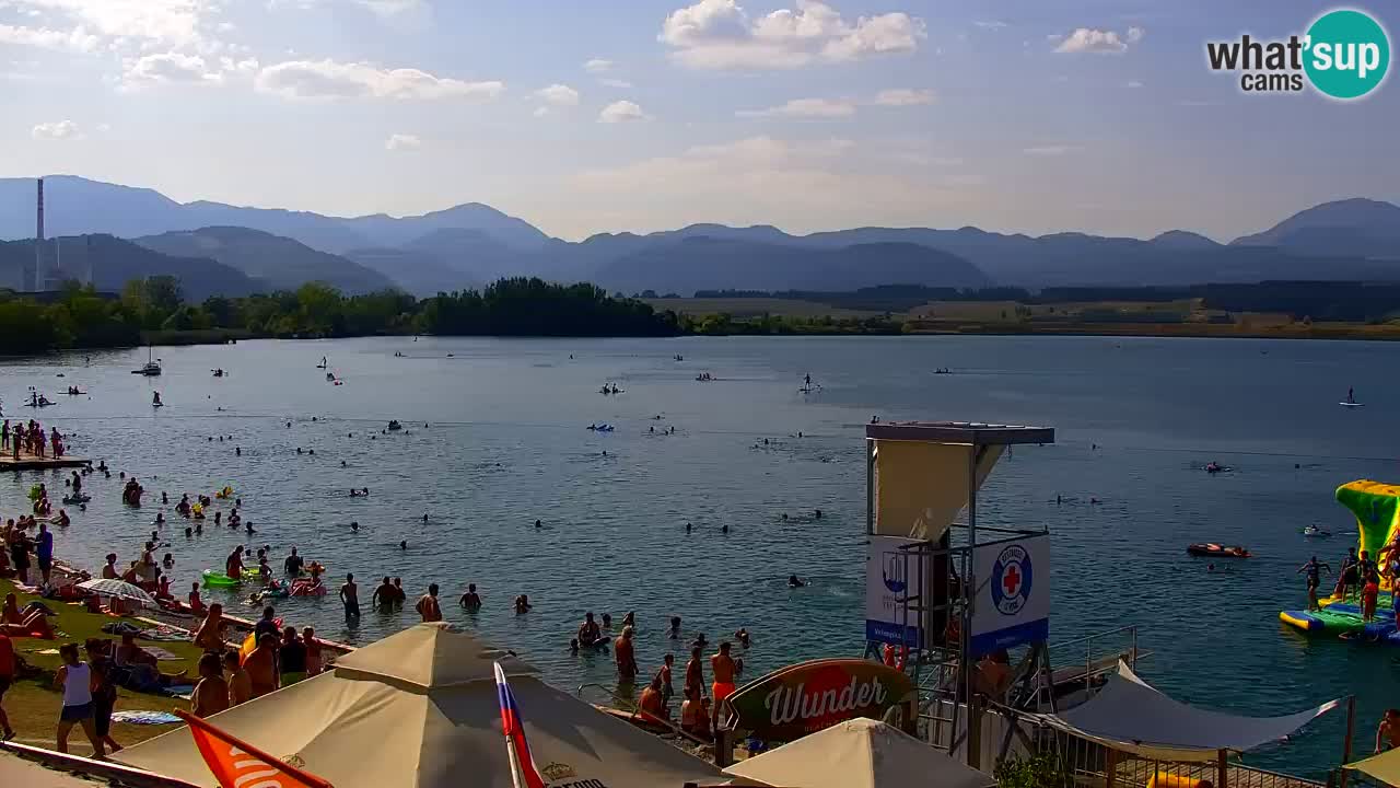 Velenje Lake Webcam – Live from Velenje Beach