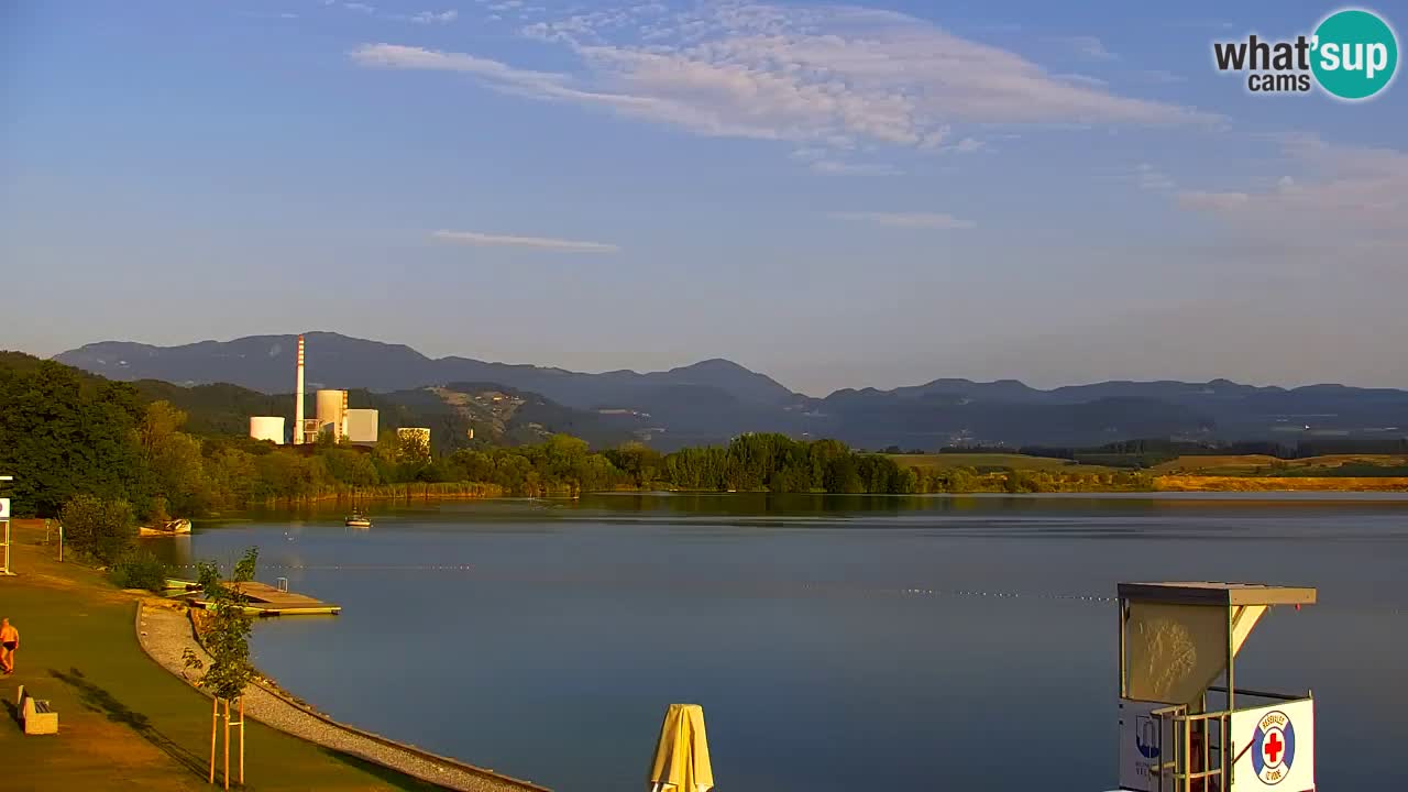 Velenje Lake Webcam – Live from Velenje Beach