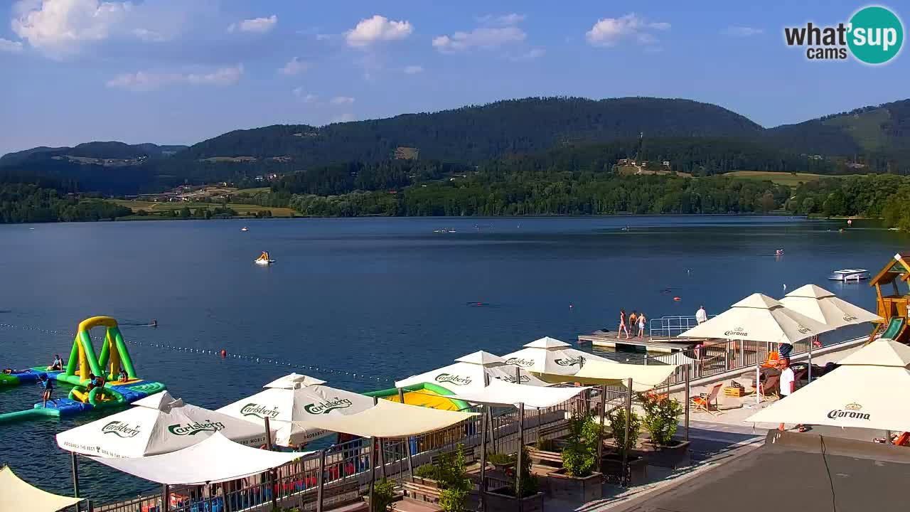Webcam Lago di Velenje – Spiaggia di Velenje in diretta
