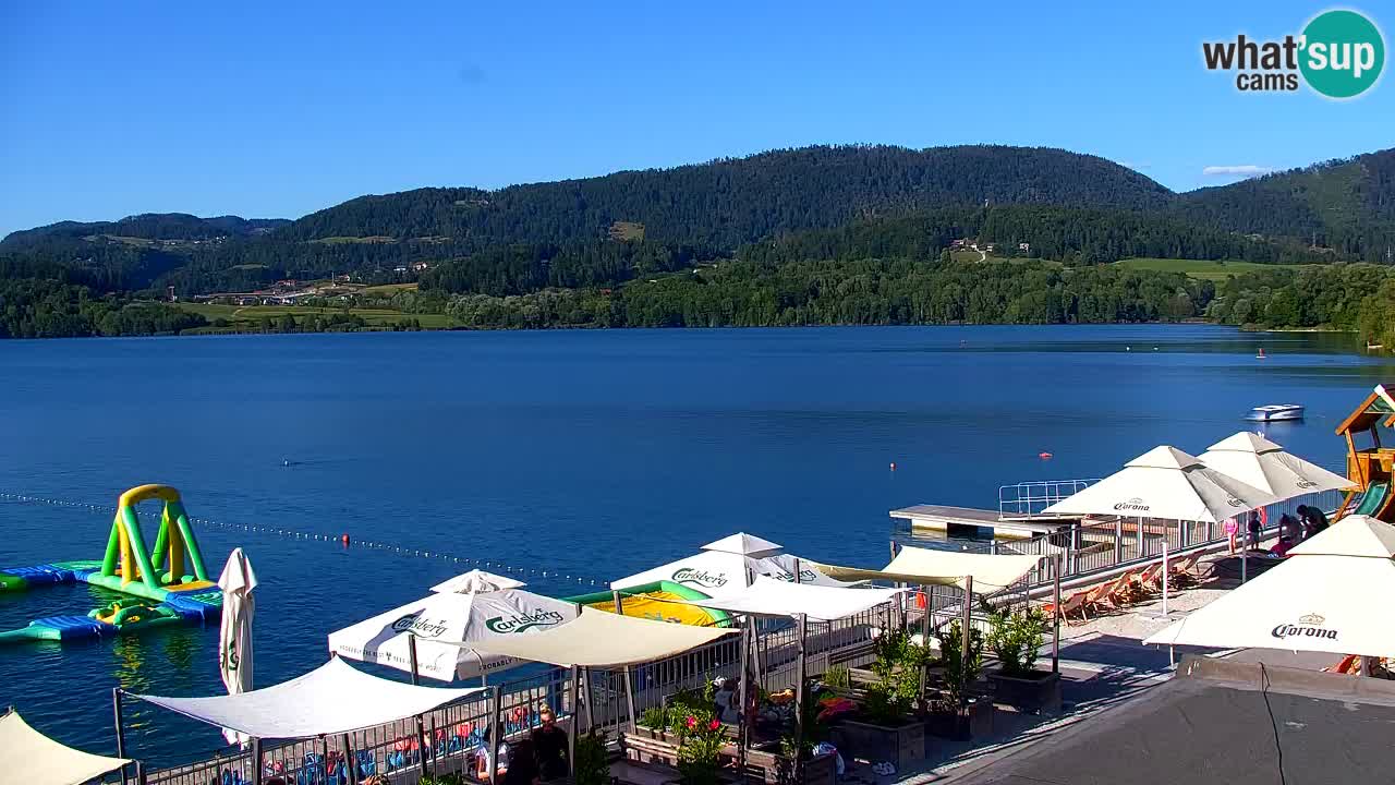 Webcam lago Velenje – Vista en directo desde Velenje Beach