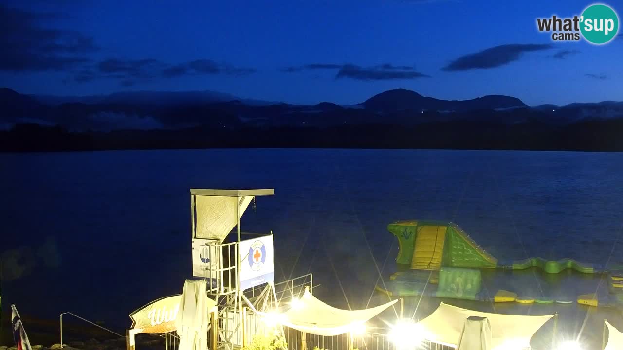 Webcam lac de Velenje – Vue en direct depuis Velenje Beach