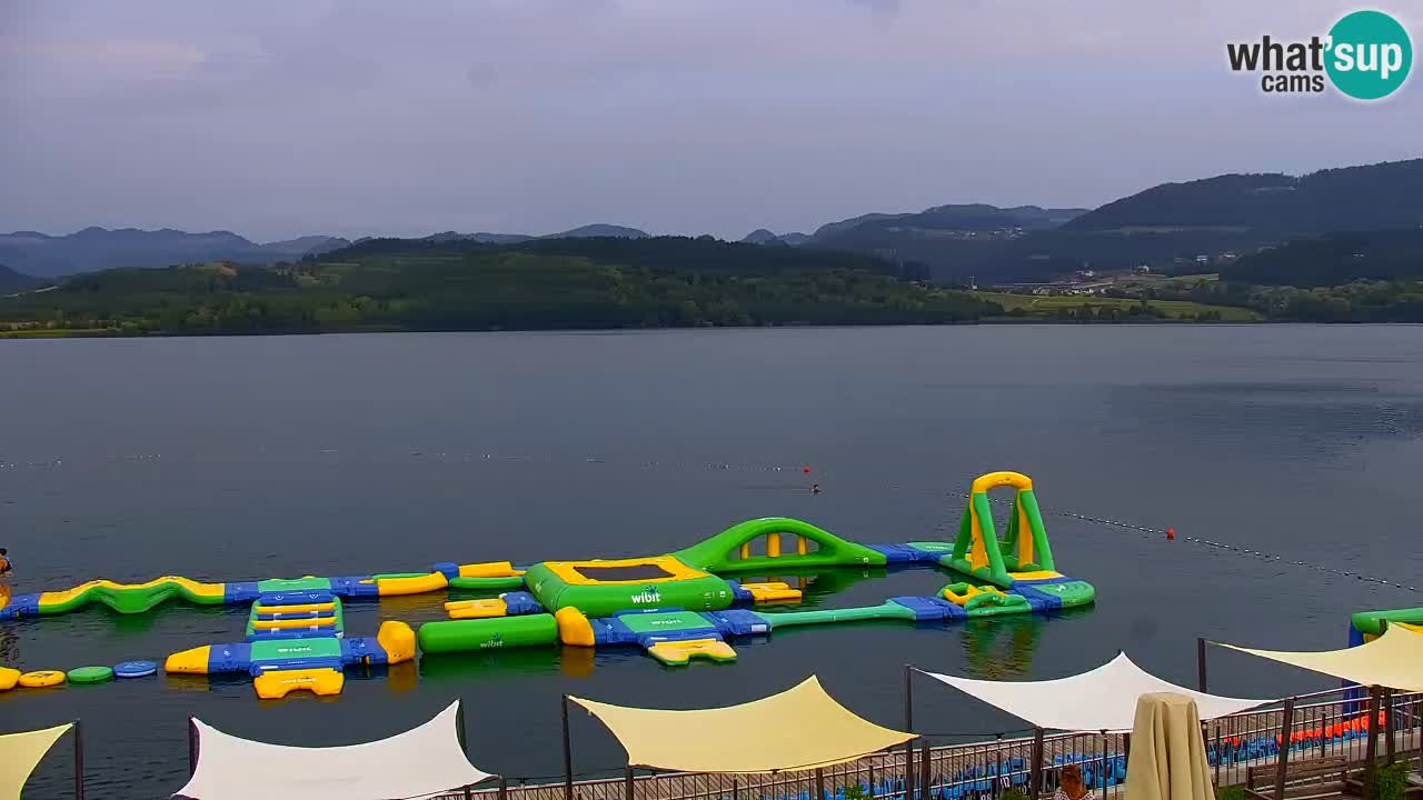 Webcam lac de Velenje – Vue en direct depuis Velenje Beach