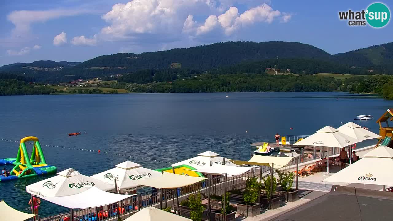 Webcam Lago di Velenje – Spiaggia di Velenje in diretta