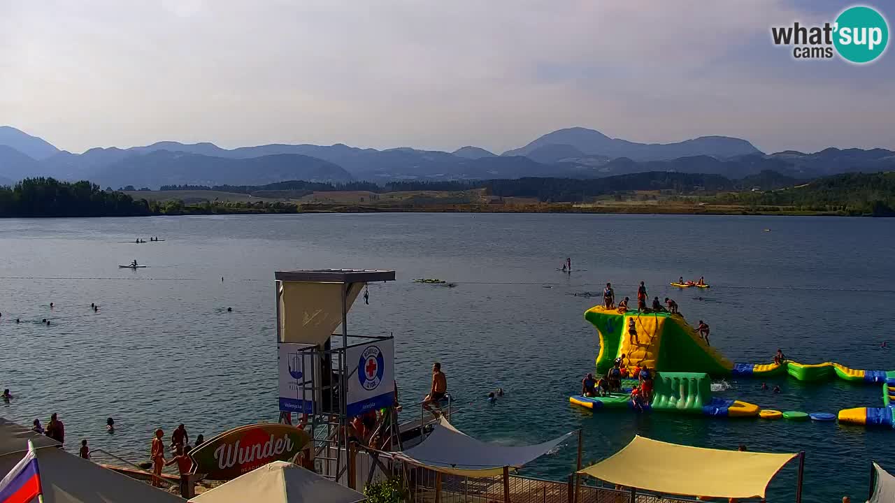 Webcam Lago di Velenje – Spiaggia di Velenje in diretta