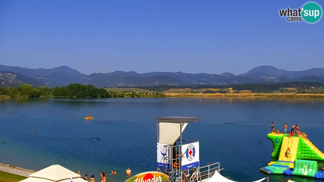 Velenje Lake Webcam – Live from Velenje Beach