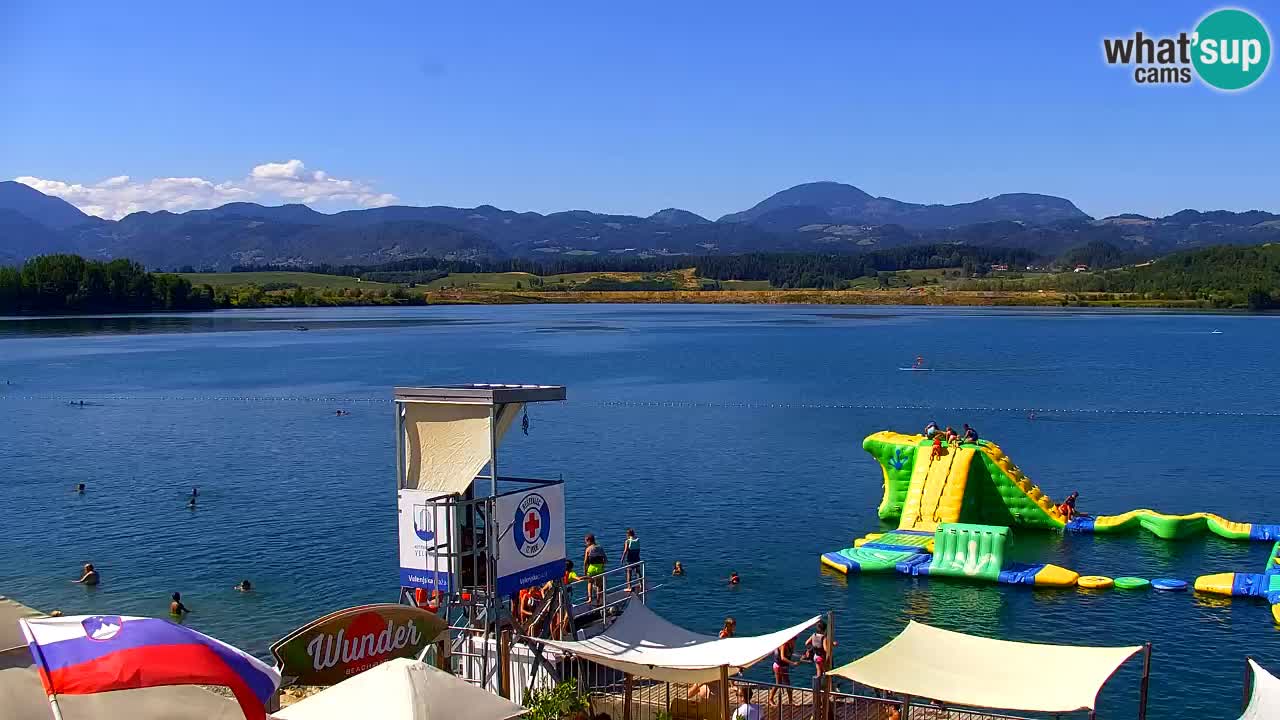Velenje Lake Webcam – Live from Velenje Beach