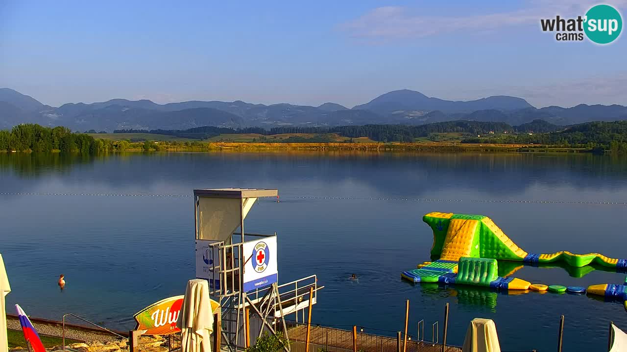 Webcam Lago di Velenje – Spiaggia di Velenje in diretta