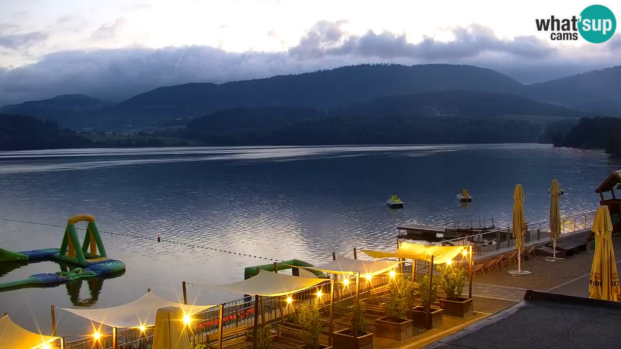 Web kamera Velenjsko jezero – Plaža Velenje uživo