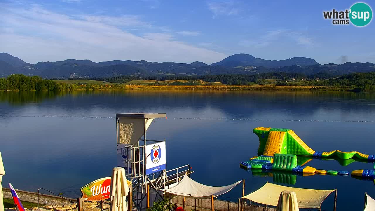 Webcam Lago di Velenje – Spiaggia di Velenje in diretta