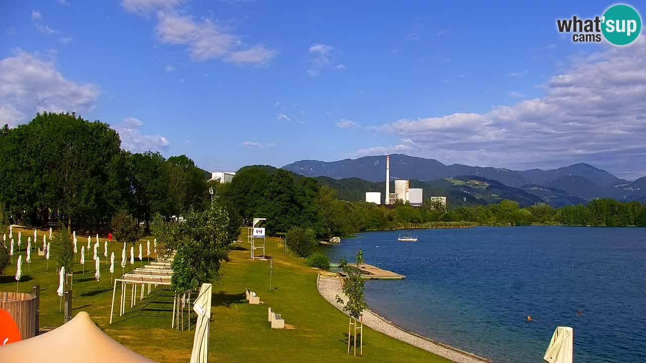 Webcam Lago di Velenje – Spiaggia di Velenje in diretta