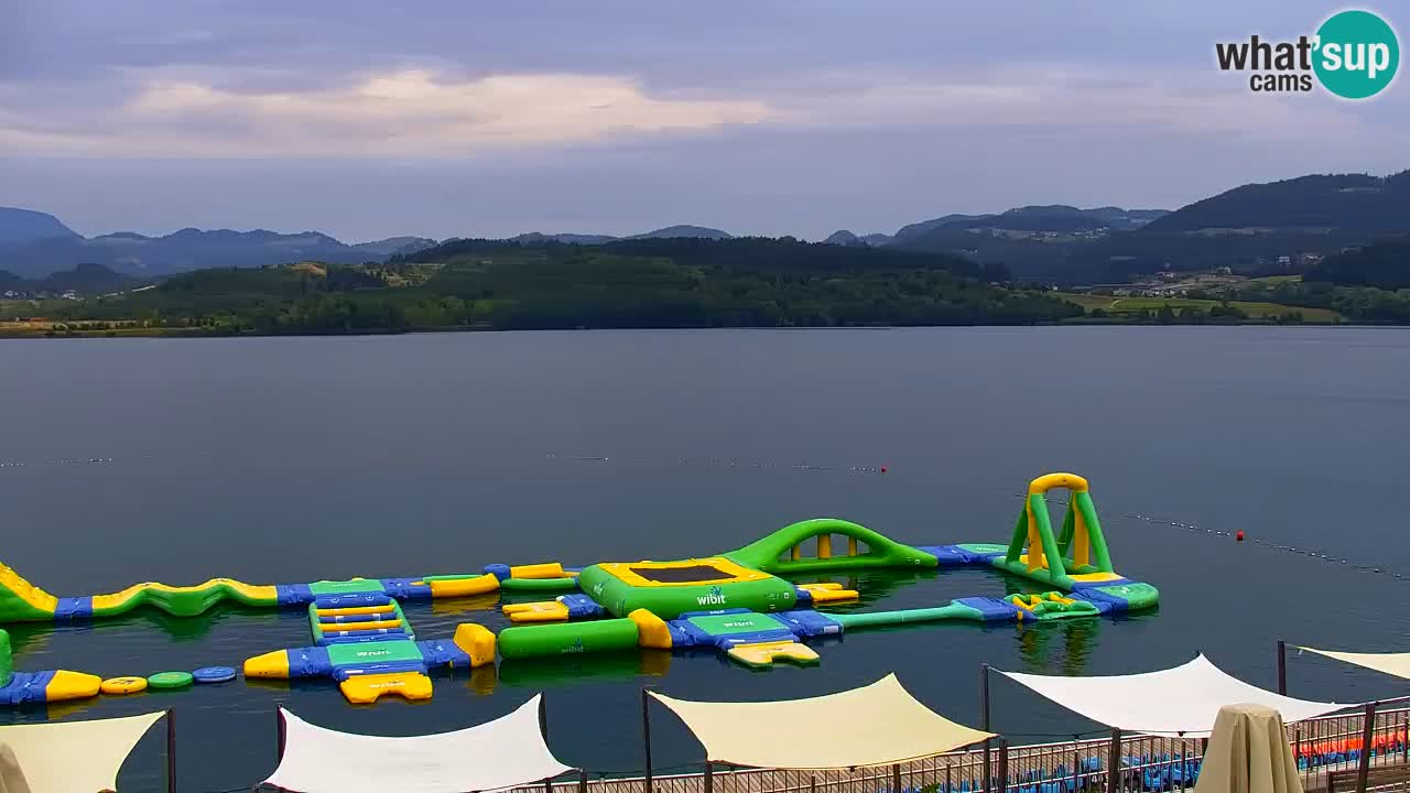 Web kamera Velenjsko jezero – Plaža Velenje uživo