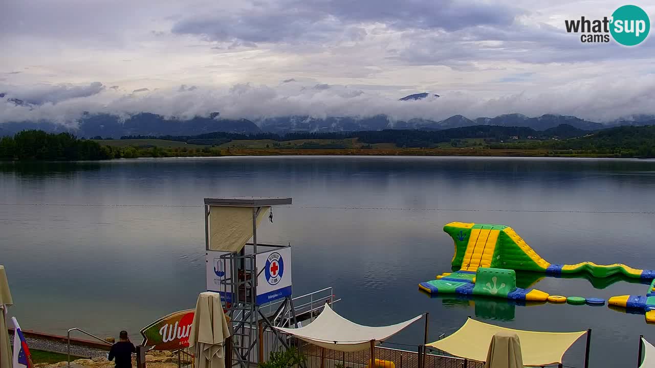 Webcam Lago di Velenje – Spiaggia di Velenje in diretta